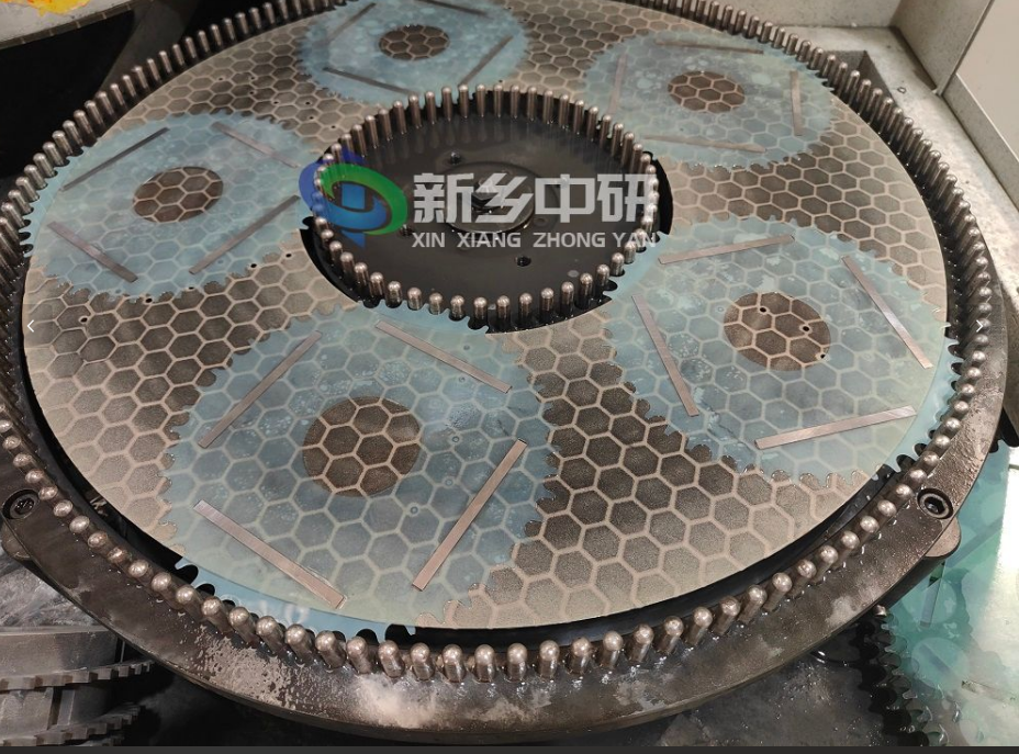 雙面研磨機(jī)0.6mm鎢鋼刀片研磨拋光